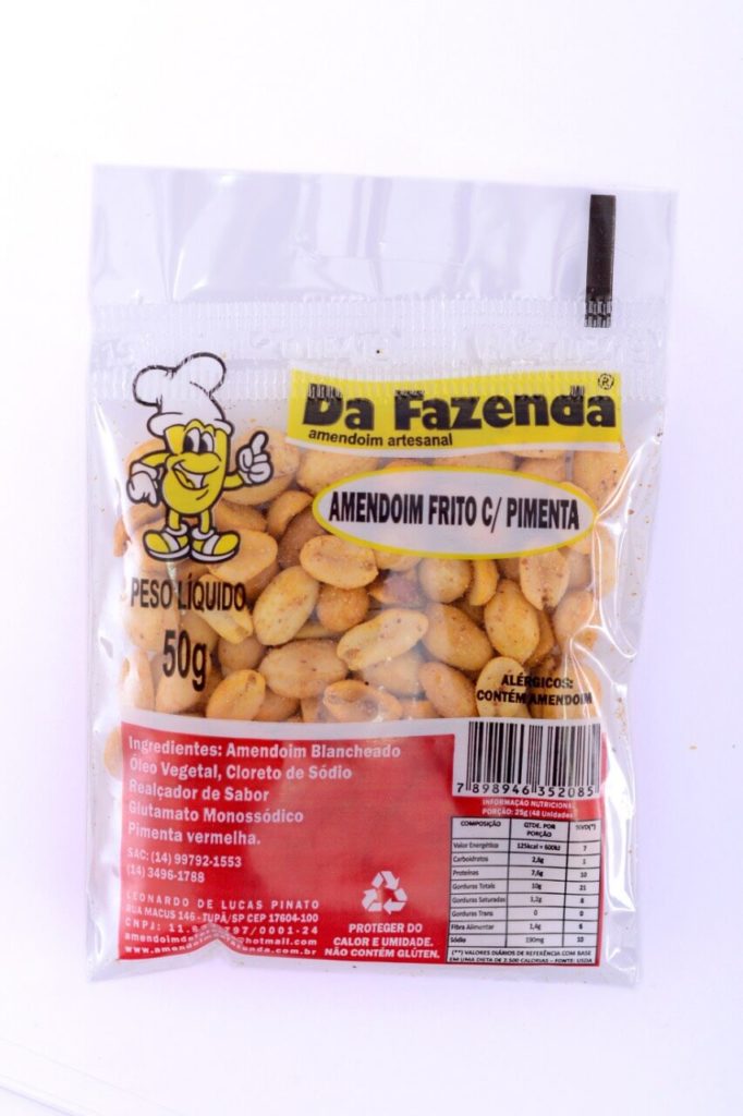 Amendoim frito com pimenta