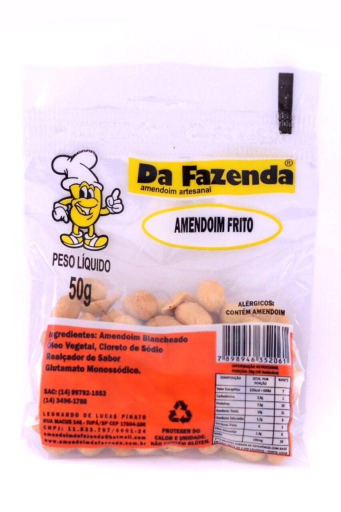 Amendoim tradicional frito